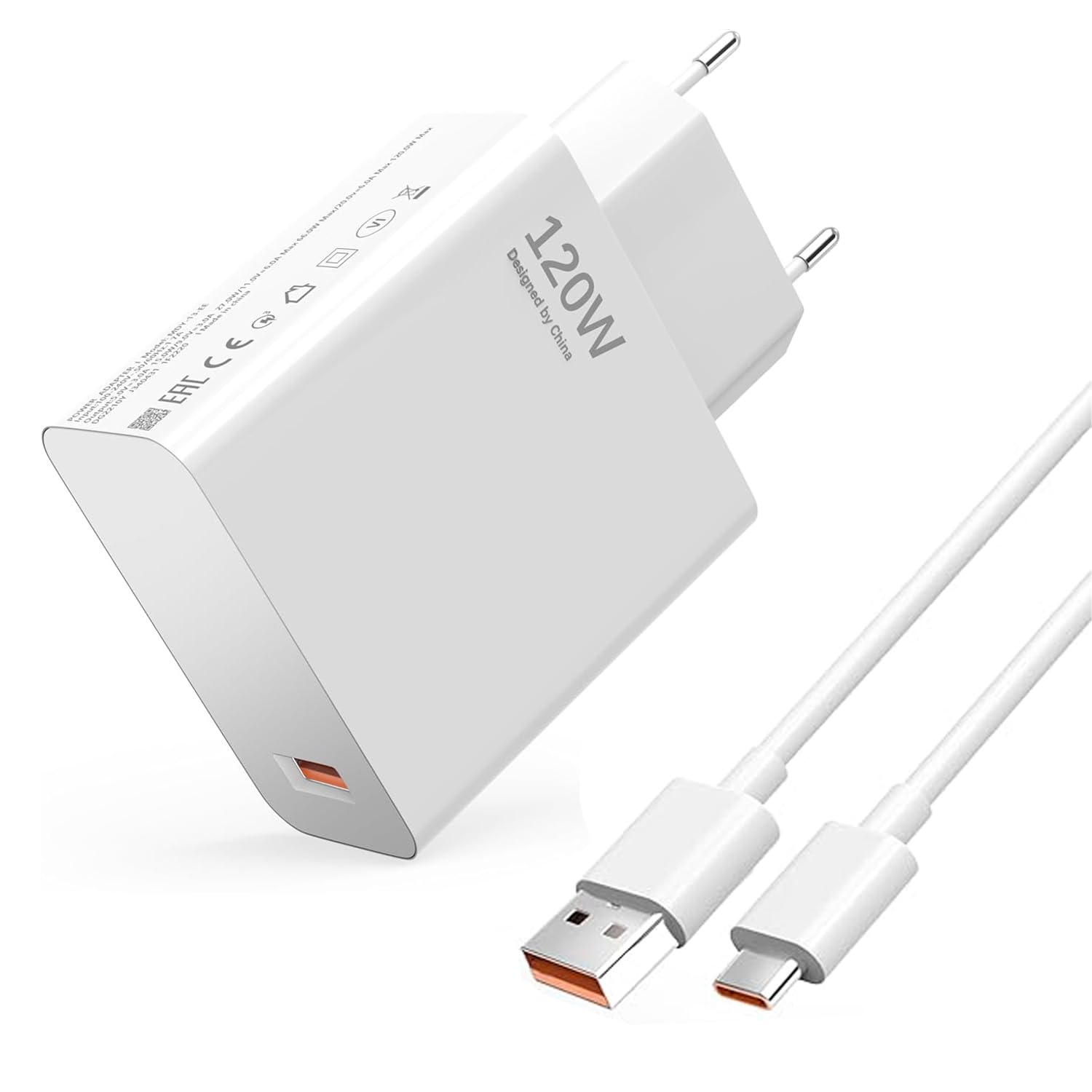 120W USB C Ladegerät Ladekabel für Xiaomi 17T Pro 17 Ultra, 15T 15TPro, 14T 14TPro, 13T Lite, 12T, Redmi Note 15 Pro+, 14Pro 14Pro+, 13Pro+, Poco F8 Ultra, X8, M8, C85 Schnellladegerät Netzteil