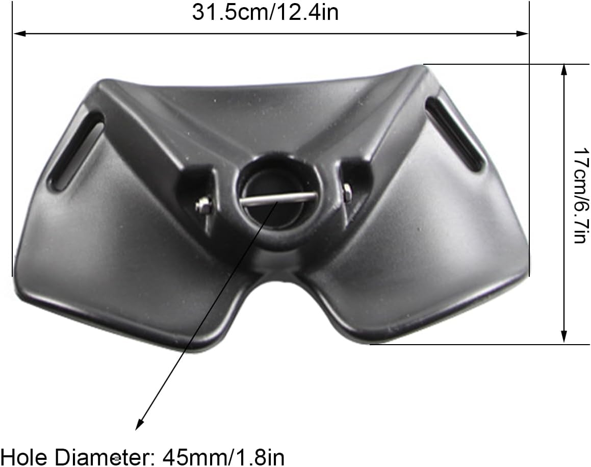 Wokyo Wide Body Fishing Fighting Belt, Adjustable Waist Rod Holder with Shoulder Harness, Stand Up Waist Support for Boat Fishing Accessories