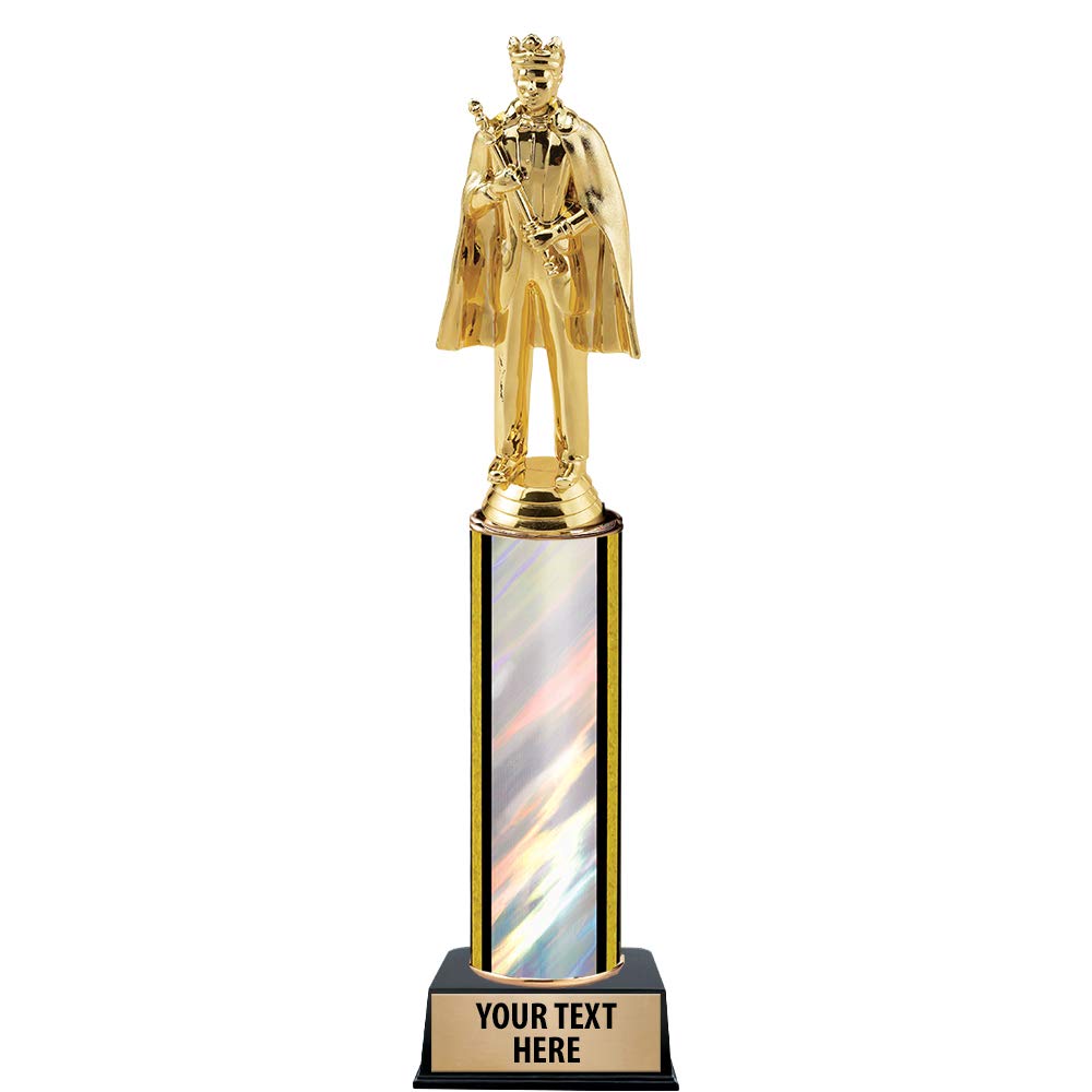11" Beauty King Trophies - Beauty King Silver Trophy Awards Prime