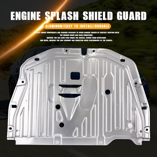 74110-TBA-A00 Engine Splash Guard with mounting Screws Compatible with Honda Civic 2016-2021 Replace:74112-TBA-A00 90674-TY2-A01 by wzrasmiles - Image 6