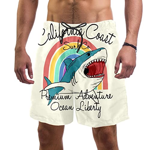 Maillots de bain pour hommes au motif requin : idéal pour vos vacances à la mer