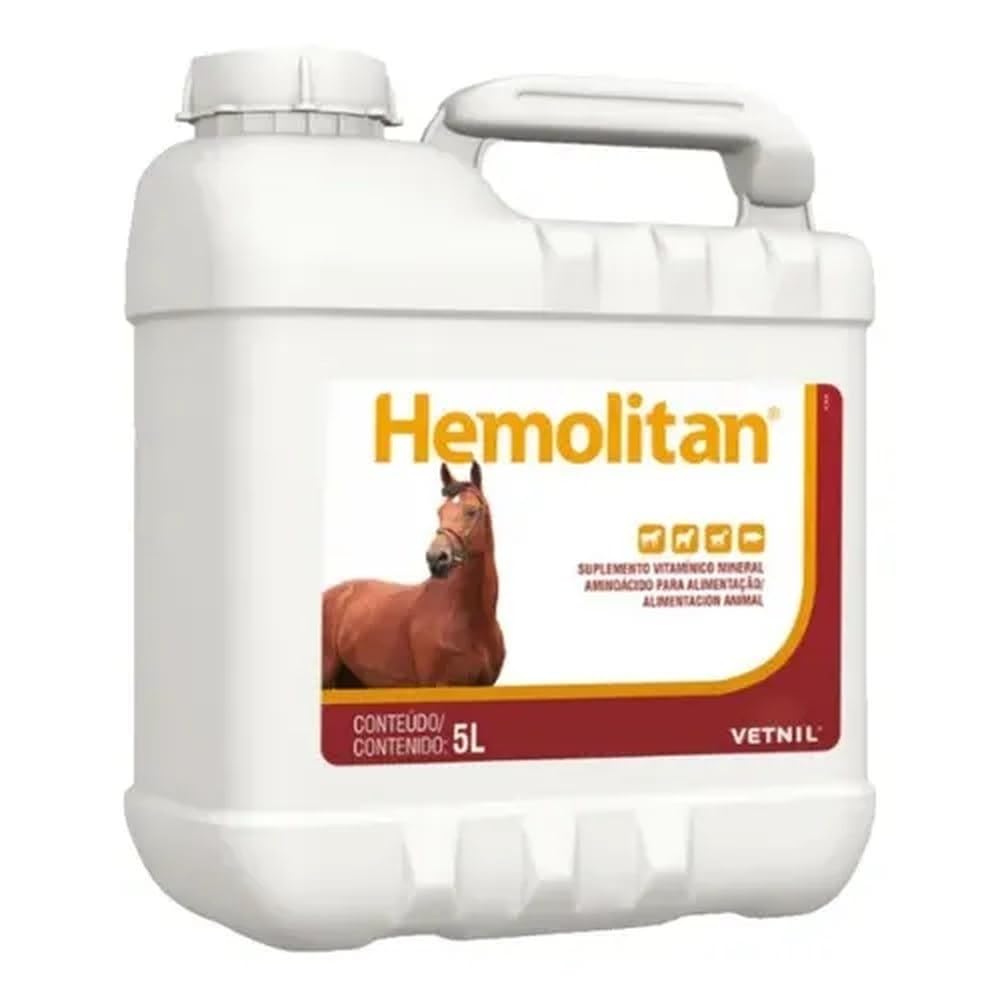 VETNIL Hemolitan 5L (Refil) em promoção! Veja a oferta e mais achadinhos de Vitaminas & Suplementos 2 Hoje é o melhor dia para comprar VETNIL Hemolitan 5L (Refil) com aquele preço maroto! Promoção! Aproveite a oferta! 2