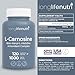 LongLifeNutri L-Carnosine 1000mg - Beta-Alanyl-L-Histidine Supplement for Cellular Energy & Brain Clarity, 120 Vegetarian Capsules, 2-Month Supply, GMP Certified, Made in USA