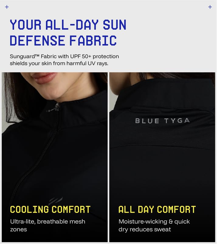 Image of Womens Sunscreen Jacket ICE Pro - UPF 50+ Cooling Jacket for Men & Women|Cool Rush Pro Tech,UV Protection,Breathable,Sweat-Wicking, Anti-Microbial, Lightweight Sun Hoodie for Outdoor Sports & Travel