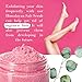 Himalayan Salt Exfoliating Body Scrub - Face Hand Lip Foot & Body Shower Scrub with Pink Sea Salt Essential Oil Acne Scar Treatment Natural Skin Care Exfoliator Mens Facial Scrubber Cellulite Remover