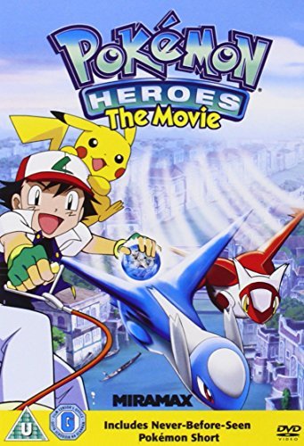 Pokemon Heroes DVD película animación Jim Malone cine infantil y juvenil en casa