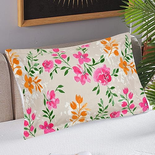 Image of Amazon Brand - Umi Super Soft Brushed Microfiber Cotton Pillow Covers, 2 Piece Pillow Covers(Not Pillow),Flange on Edges Pillow Covers 17X27(inches) 43X68(CM)