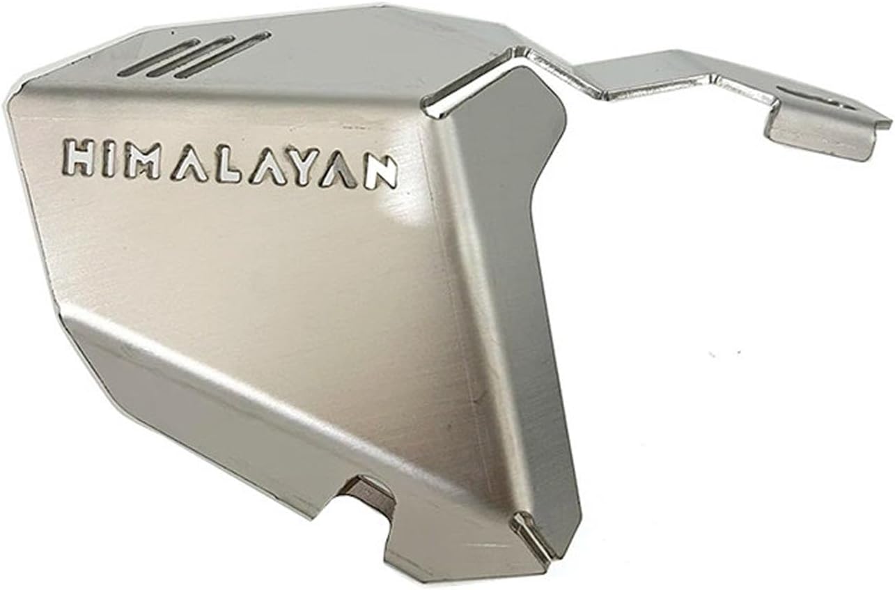 For Himalayan 450 himalayan450 2025 2024 Accessories Exhaust Pipe Cover Protector Exhaust Pipe Heat Shield Muffler Staight Covers Modification Parts (Silver)