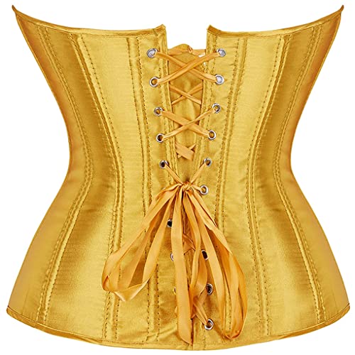 Hengzhifeng Corsage Damen Gothic Klassische Korsage Korsett Große Größen – Bild 4