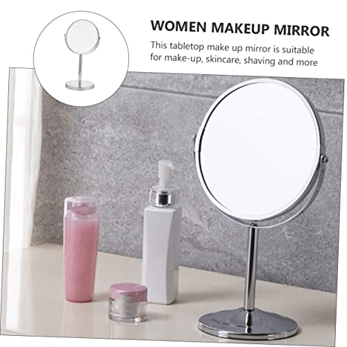 Espejo de maquillaje con aumento 10x doble cara y giro 360° miniatura 2
