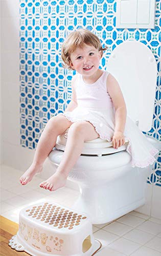 Toiletbril kinderen druppeltjes trainer Tega® Peppa Pig anti-slip veilig TÜV (Aqua BLAU) - Afbeelding 5