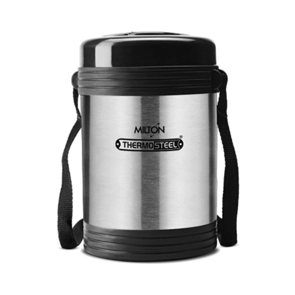MILTON Royal 4 Stainless Steel Containers 2.4 L, PU Insulated, Hot & Cold Leak Proof Lunch Box for Office, College, Picnic, Silver — Amazon image 17