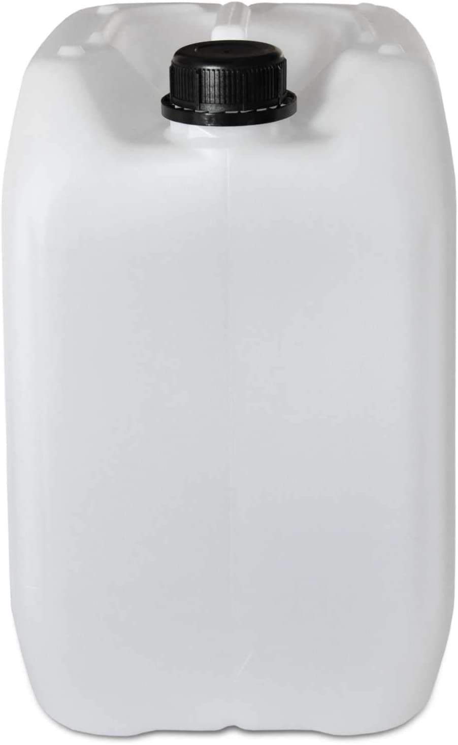 Lot de 50 Bidons – Jerrican 10 L, naturel, ouverture DIN 45, HDPE alimentaire (22003x50)