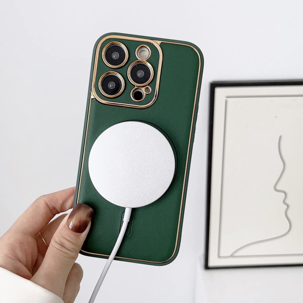 そ iPhone14Pro Max ネイビー ブルー レザーケース 丈夫 上品 ONES