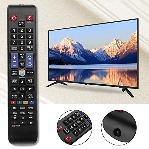 Calvas BN59-01178B - Telecomando universale per TV LCD Samsung, 433 MHz, per Smart TV Samsung