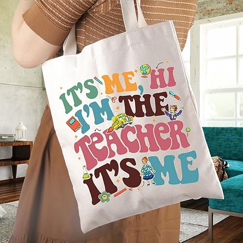 Bolsa tote de lienzo para maestro miniatura 2