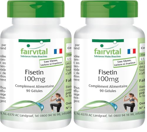 Fisetine 100mg végétale fairvital pour accompagner votre routine bien-être et vitalité