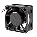 Ruilogod 40mm DC 12V 2 Zaciski Wentylator chłodzący dla Computer Case CPU Cooler