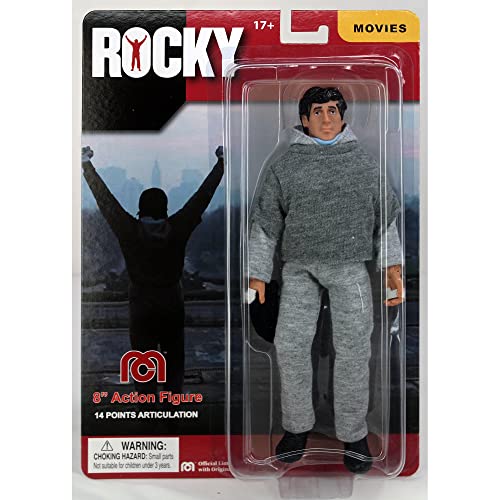 Mego Rocky Balboa in Training Sweatsuit a ZLC Collectibles MEGO Exclusive 8' Action Figure