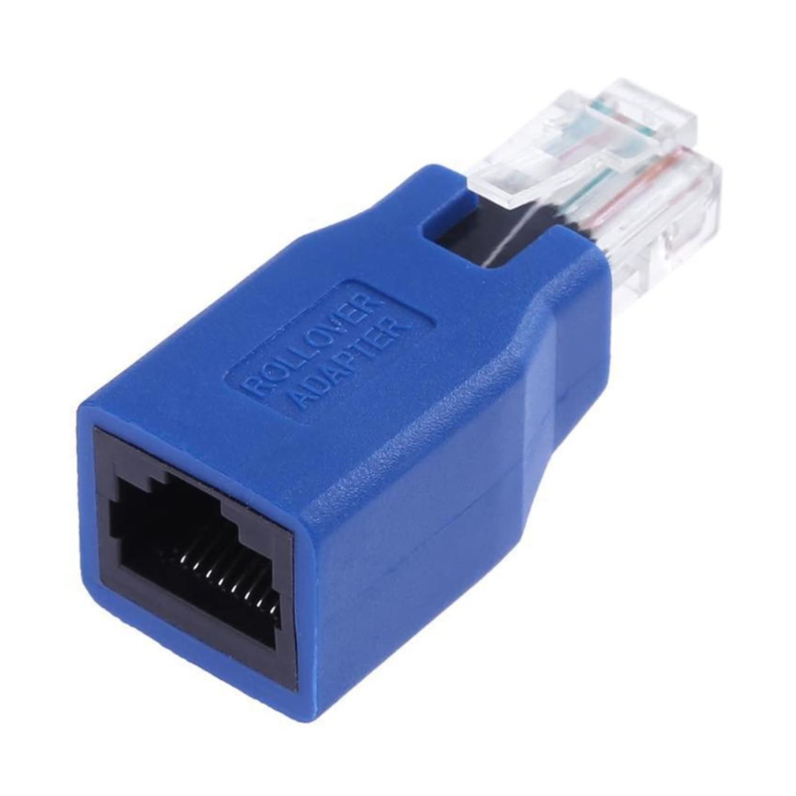 HTGuoji - Adattatore Ethernet RJ45 ad angolo, RJ45, 8P8C, 90 gradi, da