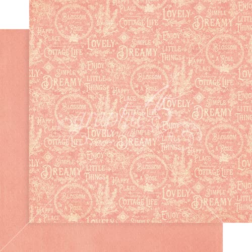 Graphic 45 Cottage Life Paper Prnt/Solid #TOP5