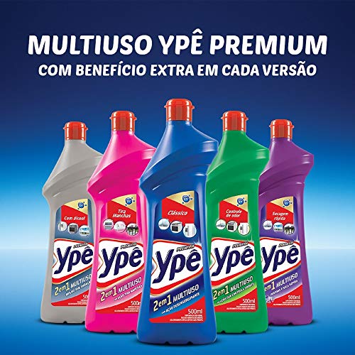Multiuso Ypê Clássico 500 Ml, Ypê, Azul