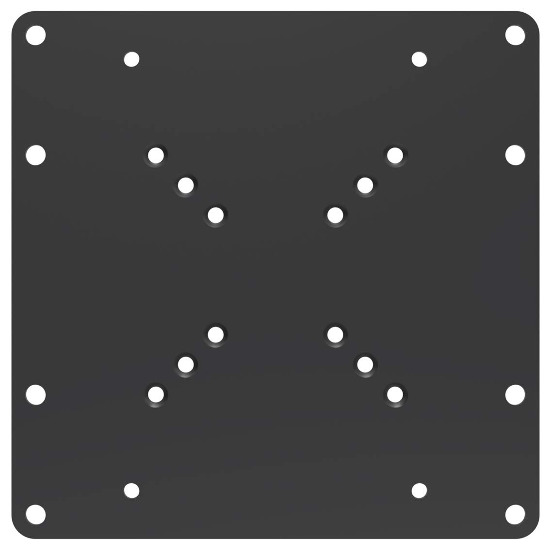 conecto CC50305 uniwersalny adapter VESA VESA 50x50 do 200x200, 1-częściowy, czarny