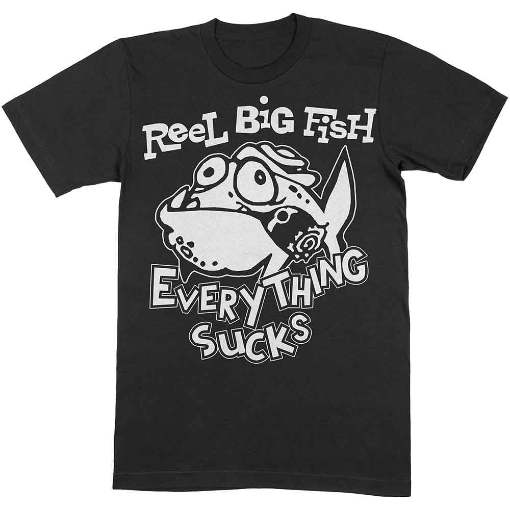 Reel Big Fish Men's Silly Fish T-Shirt Black