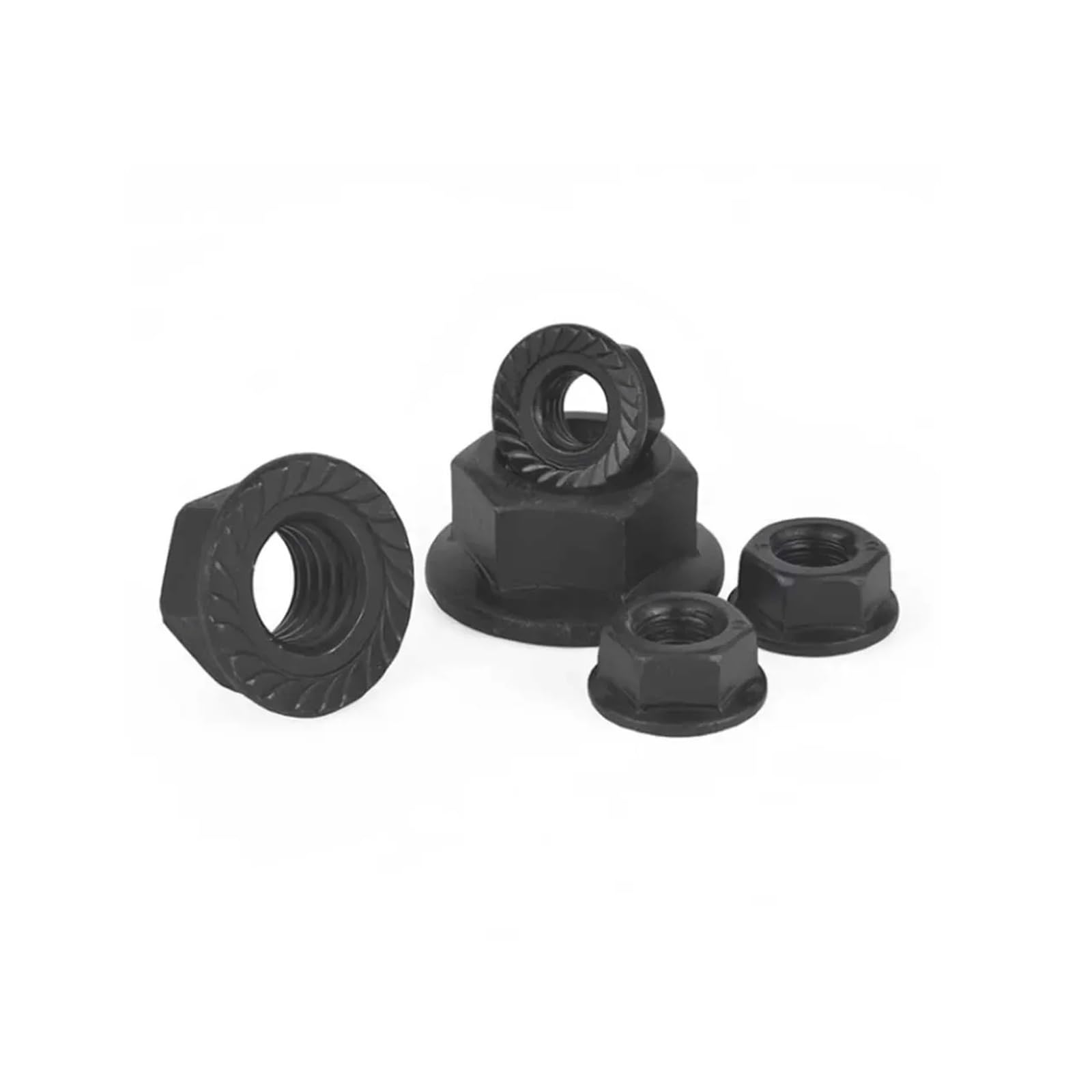 Écrou à bride dentée haute résistance de qualité 10.9/écrou de plaque de pression for moule de joint Gb6177(20pcs M8)