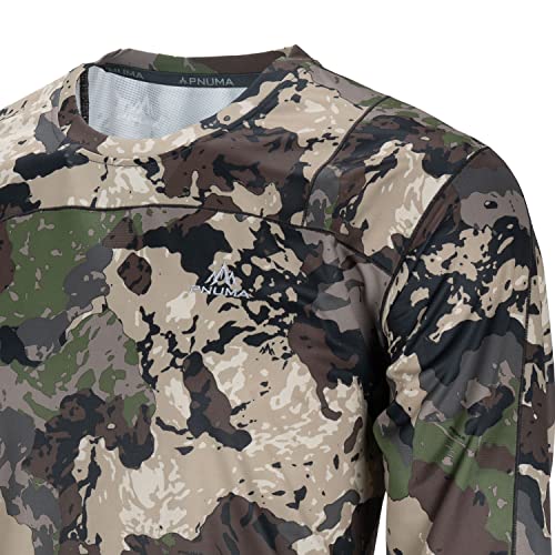 Pnuma Outdoors Renegade Long Sleeve Shirt, Caza Camo, Breathable, Odor Control, Moisture-Wicking (RG-LS-CZ)3