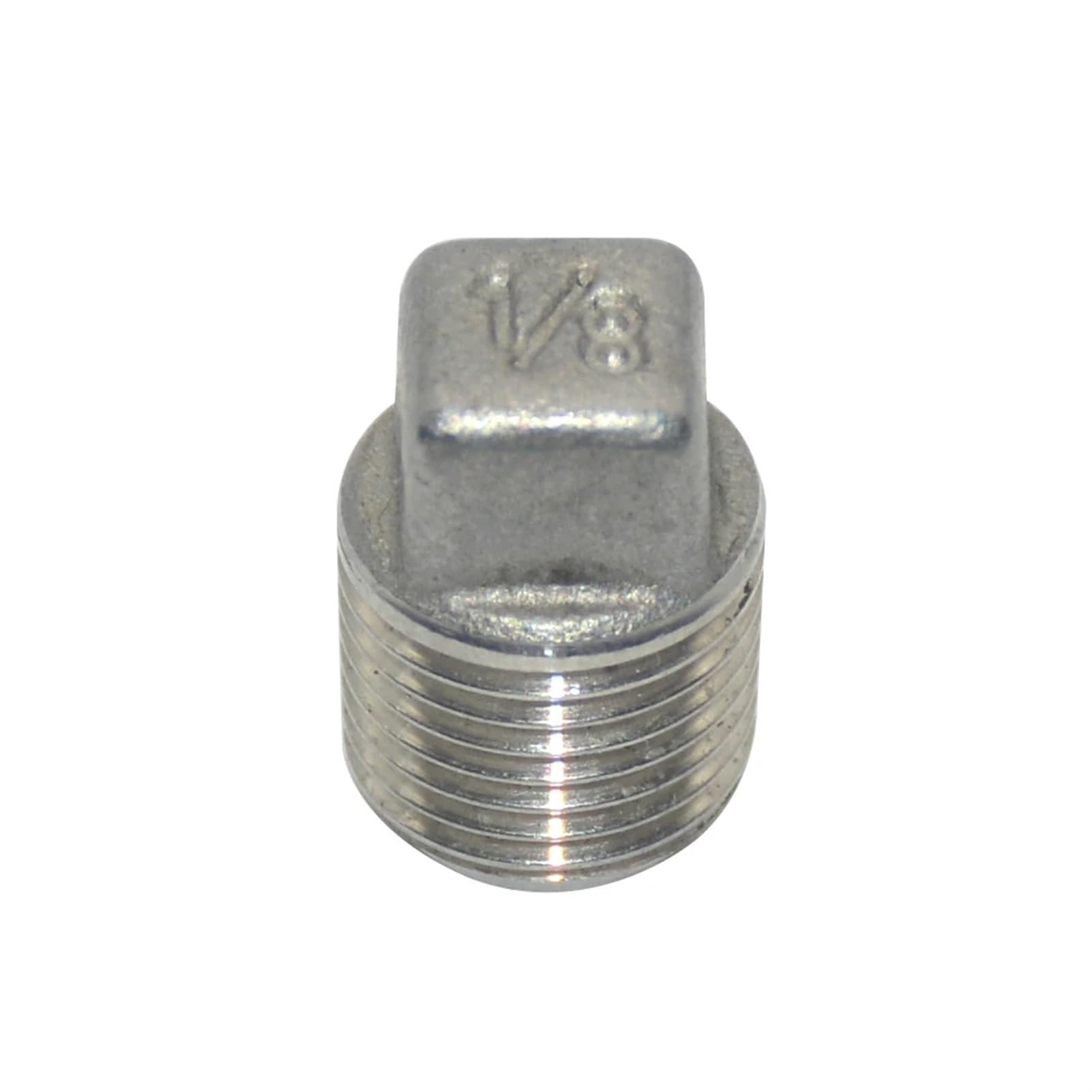 PARKER Hollow Hex Head Plug: 316L Stainless Steel, 3/8 In Fitting Pipe - Foto 7