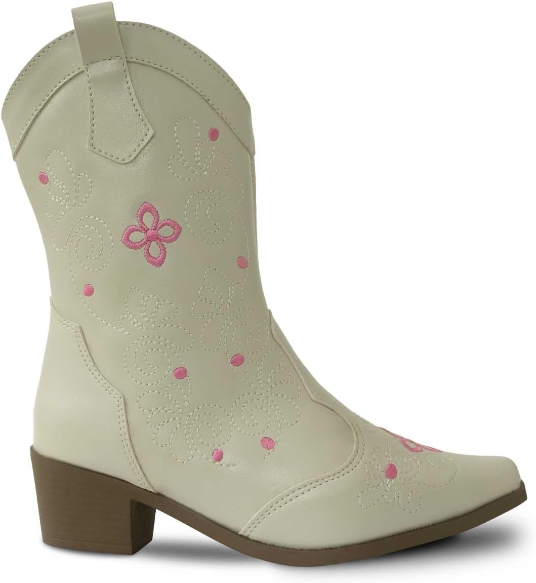 Bota Texana Pópidi Infantil Bordada Menina