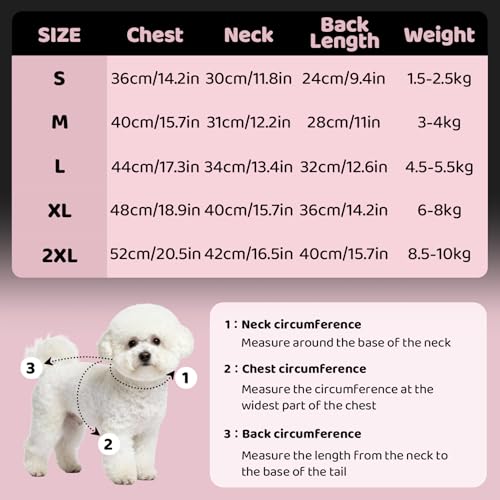 ZoneYan Hundejacke Winterweste Jacken, Warme Reflektierend Hundemäntel mit Geschirr Wasserdicht, Hundekleidung Winter, Hundepullover für Kleine und Mittelgroße Hunde & Welpen, XL