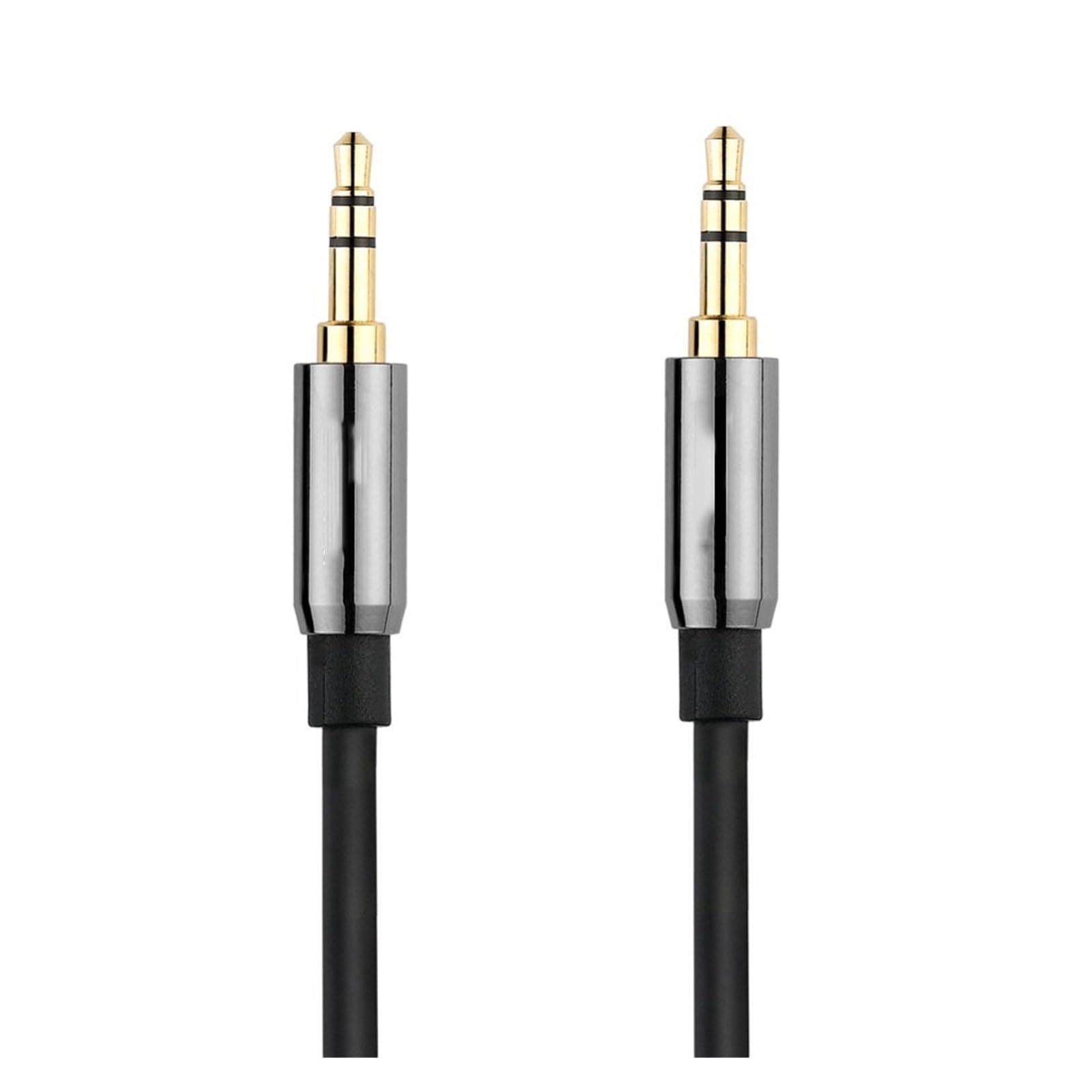 Câble Audio plaqué or 3.5mm mâle à mâle blindé, adapté aux haut-parleurs et casque 1.8m 300cm 5m 10m 15m 20m(20m)