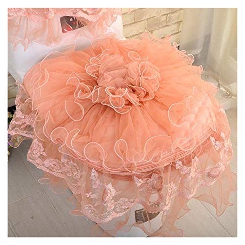 Toile Sitzauflagen Spitze-Sitz-Toiletten-U-förmige Komfortables Warmes Badezimmer-WC-Sitz-Abdeckung Waschbarer… – Bild 4