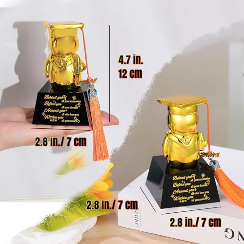 Ornalrist BIYEJIN-HEILT Graduation Gifts 2024 Crystal Graduation Golden Statue Award thumb #3