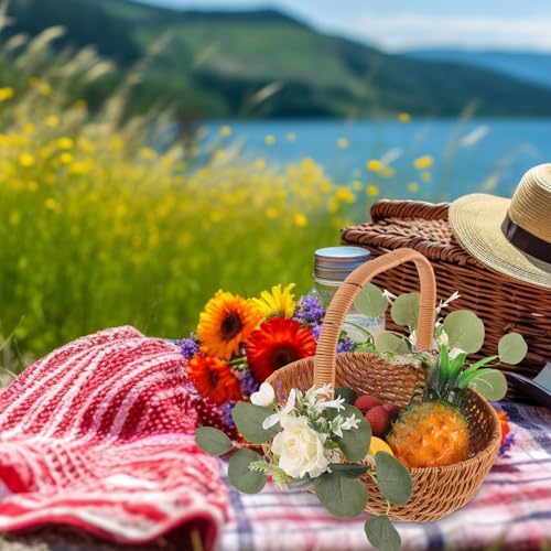 Panier à fleurs résistant au gel et décor rustique vintage pour professionnels - 8