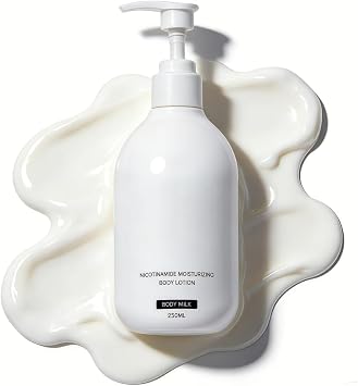 Niacinamide Whitening Body Lotion, Original Glowing From Korea White Deep Hydration, for Dry, Rough & Sensitive Skin, Deep Hydration