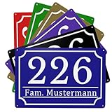 Numéro de maison Plaque de rue – Avec le bouton Personnaliser, vous pouvez désormais concevoir facilement votre propre plaque de rue avec une impression numérique UV de haute qualité !