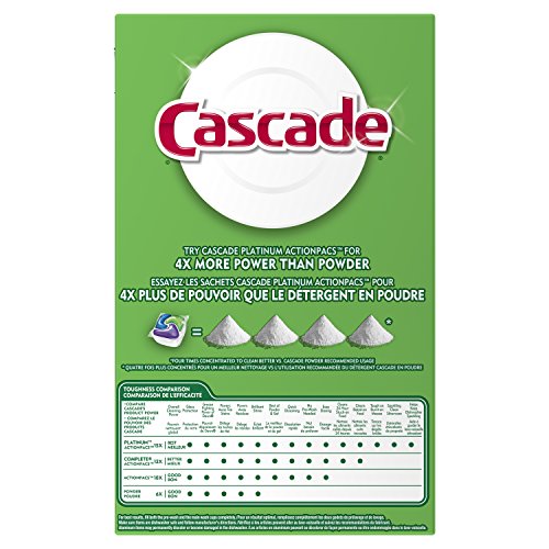 Cascade Powder Dishwasher Detergent, Lemon Scent, 75 Ounces #TOP1