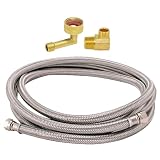 Tubo flessibile collegamento per lavastoviglie servizio alimentazione ' acqua per lavastoviglie in acciaio inossidabile Camera d ' resistente scoppio Camera d ' resistente