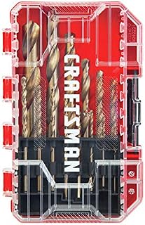 CRAFTSMAN Drill Bit Set, Gold Oxide, 14-Piece (CMAM2214)