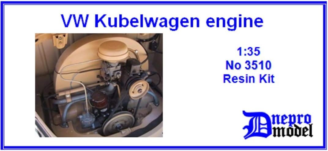 Dnepro Model - VW Kubelwagen Engine DM3510, 1/35 Scale Model kit