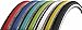 Vittoria Rubino Pro III Fold Tire (Black, 700 x 25) 25-622 Euro size