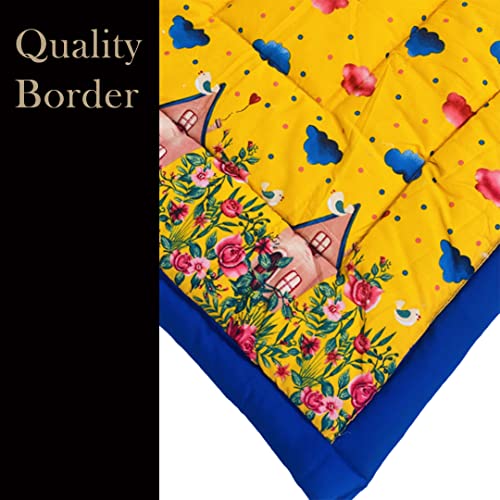 Image of Bedding Mattress for Cotton, Baby Sleeping Bed Set Godari Baby Cradle |Sleeping Mat |Multi Purpose Cushioned Bed |Baby Bed for 0 to 2 Years.