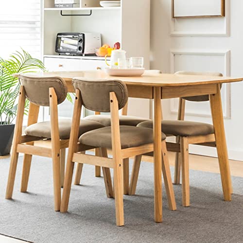Chaise d'appoint à dossier moderne en bois et cuir blanc de salon - 3