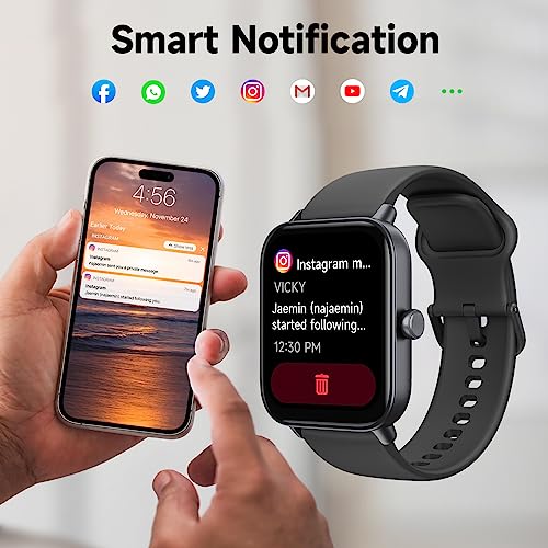 Smart-Watch-Bluetooth-Call-AnswerMake-Call-Alexa-Built-in-18-Fitness-Tracker-with-Heart-Rate-SpO2-Sleep-Monitor-Smart-Watches-for-Men-Women-iPhone-Android-Compatible-IP68-Waterproof