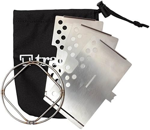 Trangia Triangle Lightweight Camping Stove - Silver, One Size