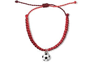 GIMMEDAT Soccer Jewelry Charm Bracelet for Girls 8-12