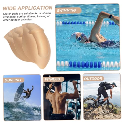 3Pcs Bulge Enhancer Men, Sponge Bulge Enhancing Underwear, Perfect for Swimming Boxers, Briefs, Thongs, Shorts Enhancer Men Enhancing Underwear Jock Straps for4